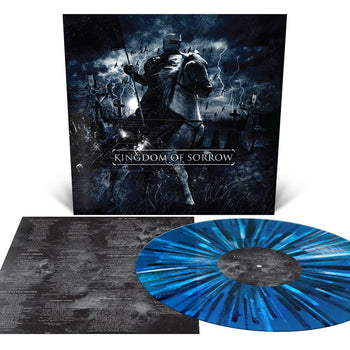 the album cover for Kingdom Of Sorrow - Kingdom of Sorrow - [Sea Blue with Splatter]