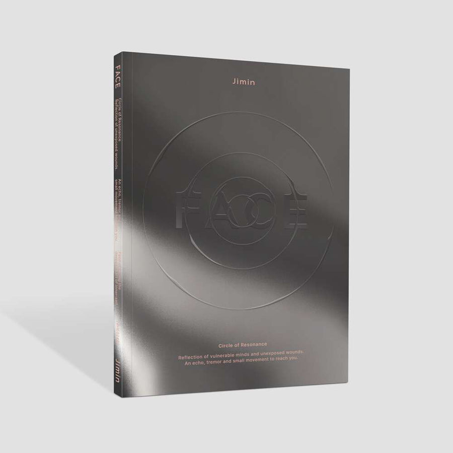 the album cover for Jimin (BTS) - FACE [Undefinable Face]