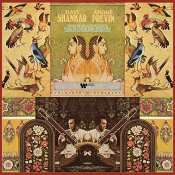 the album cover for Ravi Shankar - Shankar: Sitar Concerto