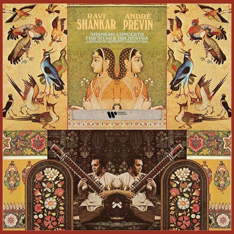 the album cover for Ravi Shankar - Shankar: Sitar Concerto