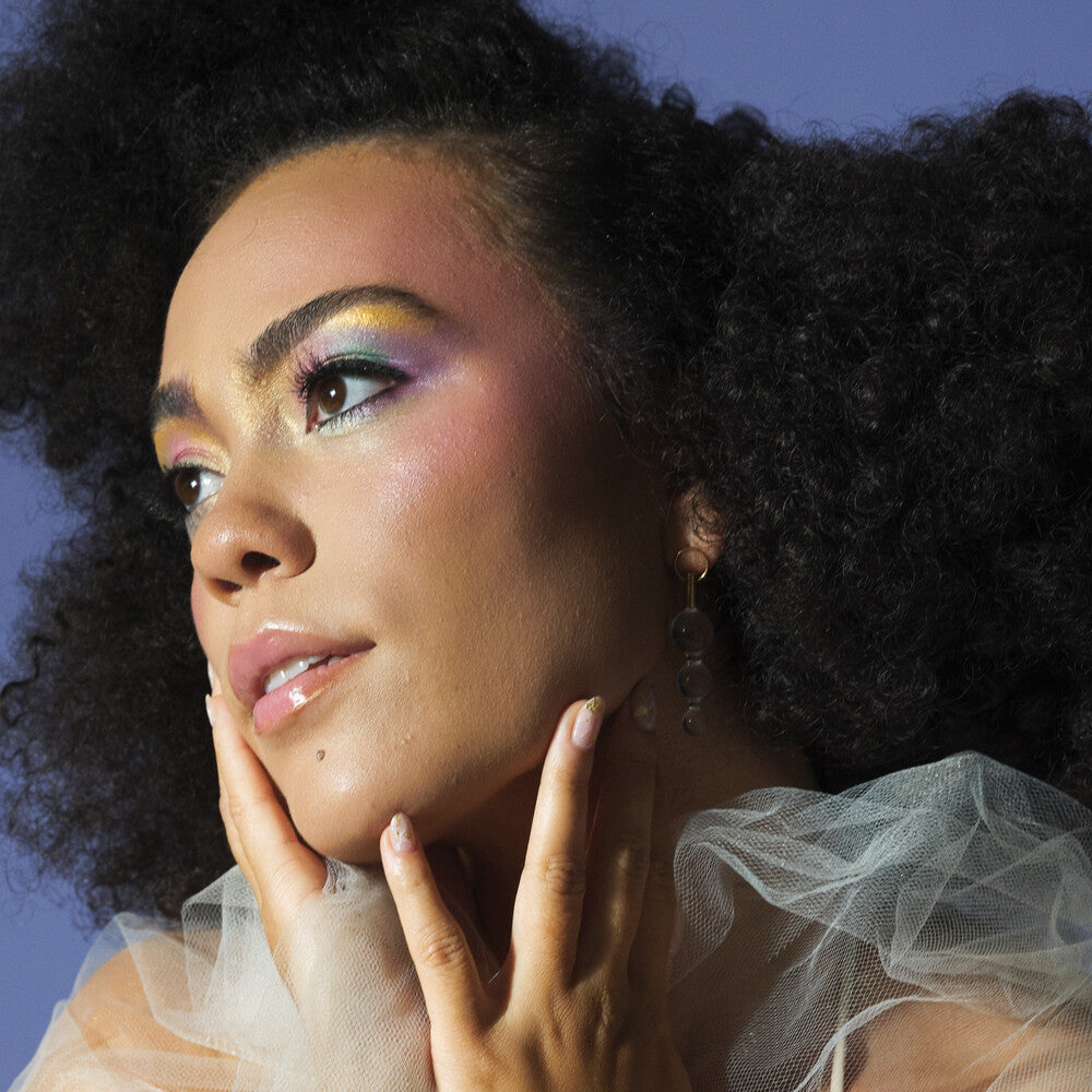 the album cover for Madison McFerrin - I Hope You Can Forgive Me [Purple & Clear Mix LP]