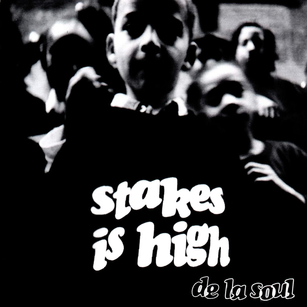 the album cover for De La Soul - Stakes Is High