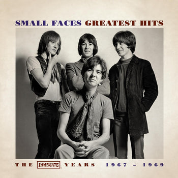 the album cover for Small Faces - Greatest Hits - The Immediate Years 1967-1969 [Limited Edition Red LP]