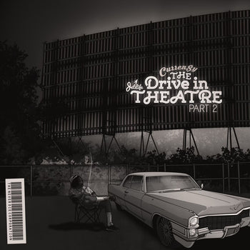 the album cover for Curren$y - Drive In Theatre Pt. 2 - Smokey Clear [Clear Vinyl]