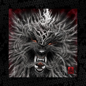 the album cover for The Hu - Rumble Of Thunder Deluxe - Ivory [Colored Vinyl] (Gate)