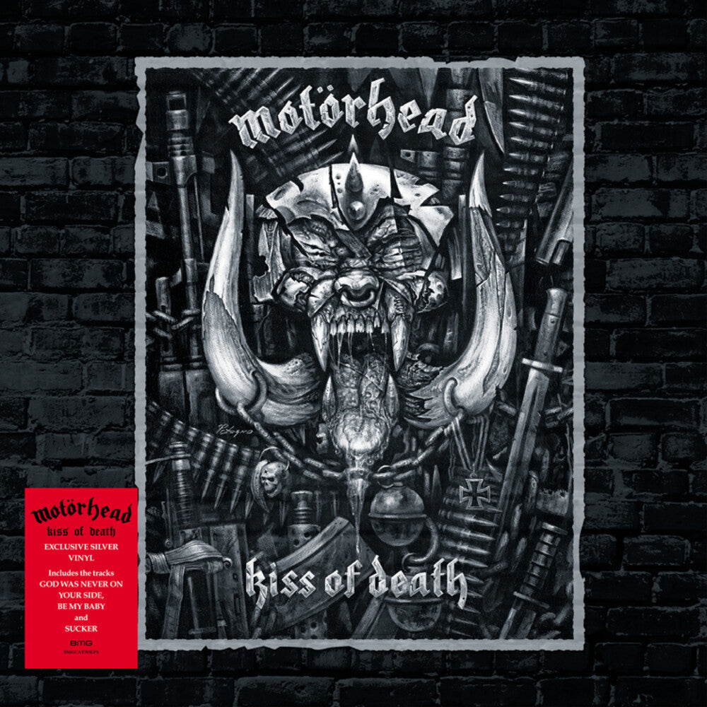 the album cover for Motörhead - Kiss Of Death [LP]