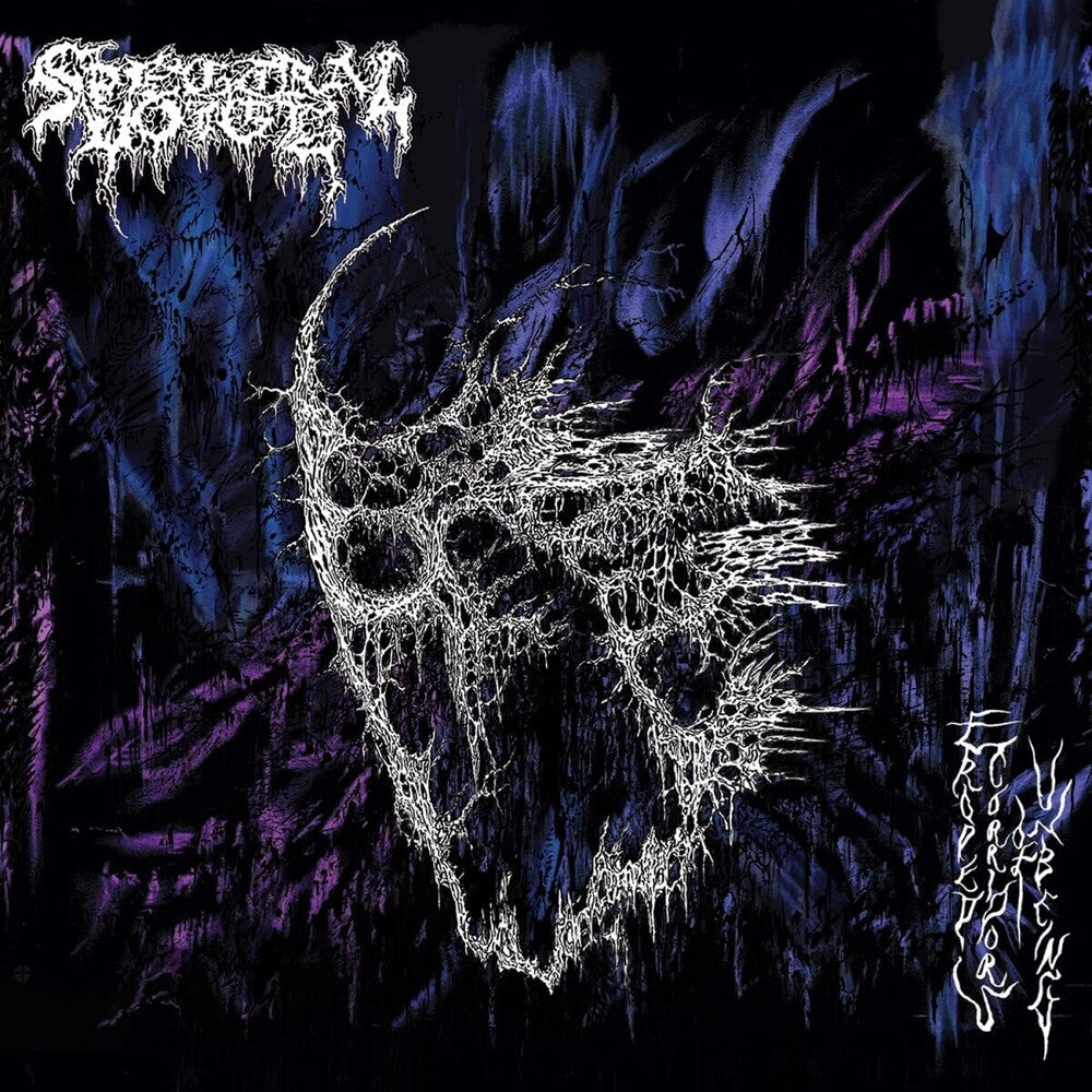 the album cover for Spectral Voice - Eroded Corridors Of Unbeing