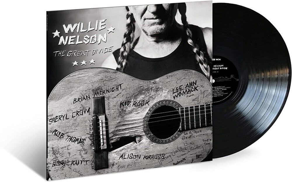 the album cover for Willie Nelson - The Great Divide [LP]