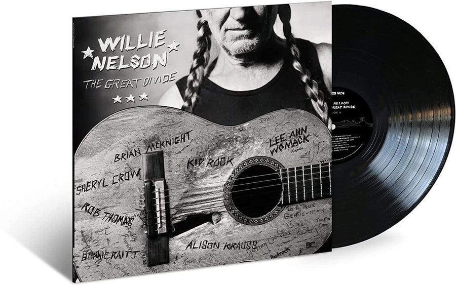 the album cover for Willie Nelson - The Great Divide [LP]