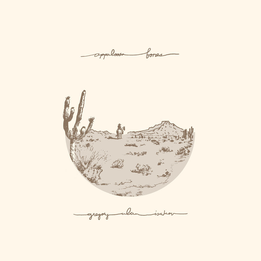 the album cover for Gregory Alan Isakov - Appaloosa Bones