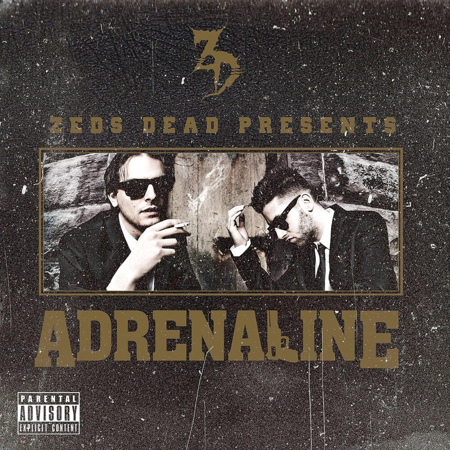 the album cover for Zeds Dead - Adrenaline