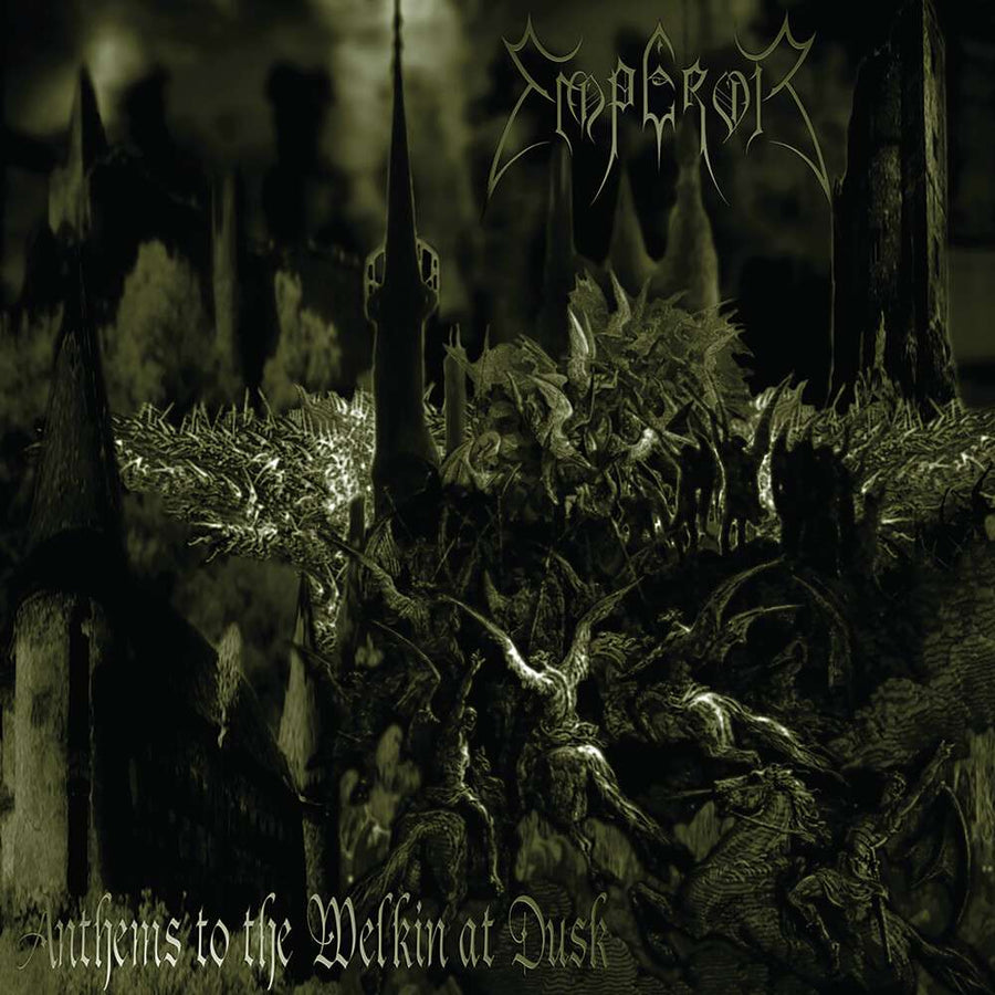 the album cover for Emperor - Anthems To The Welkin At Dusk (Pict) [Reissue]