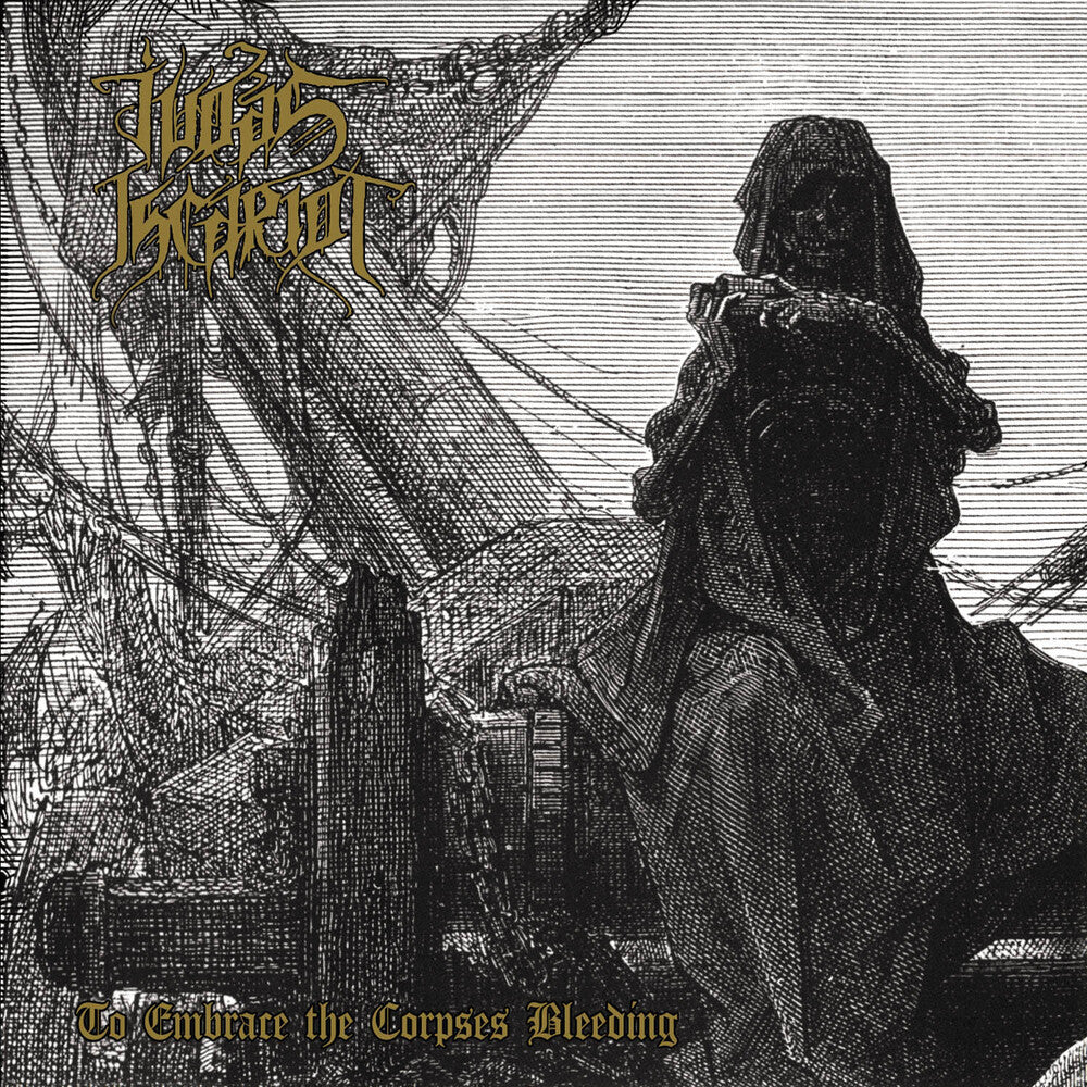 the album cover for Judas Iscariot - To Embrace The Corpses Bleeding