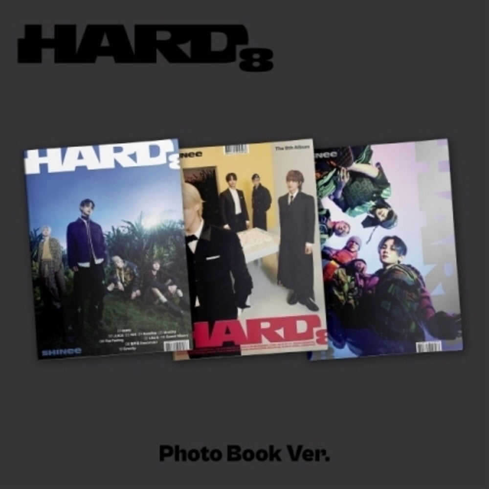 the album cover for Shinee - Hard - Photo Book Version (Phob) (Asia)