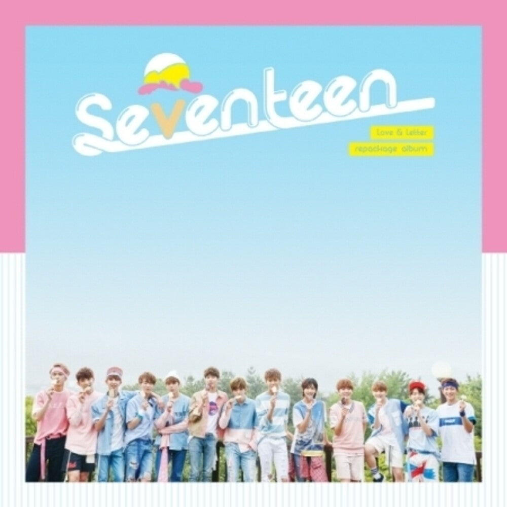 the album cover for SEVENTEEN - Love & Letter (Asia)