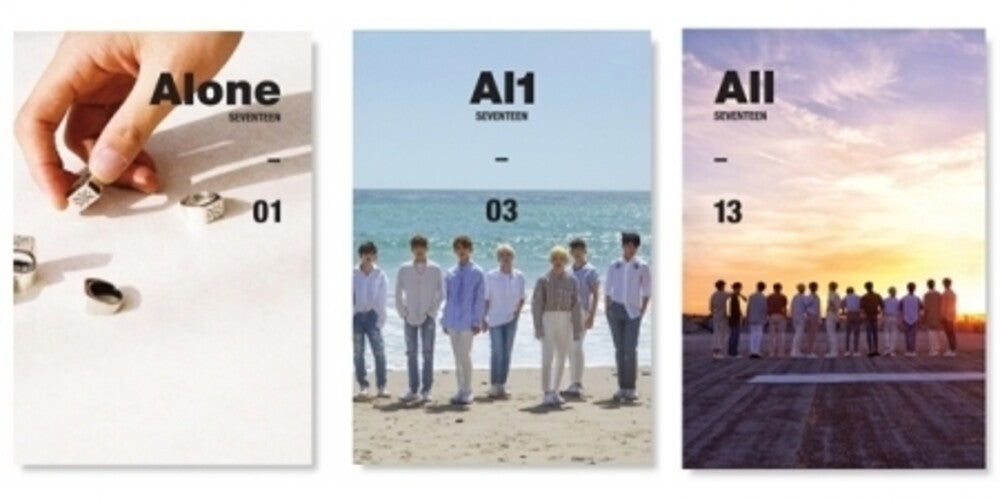 the album cover for SEVENTEEN - Al1 (Asia)