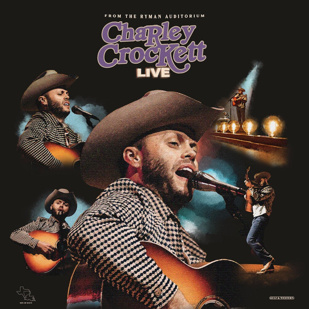 the album cover for Charley Crockett - Live from the Ryman [LP]