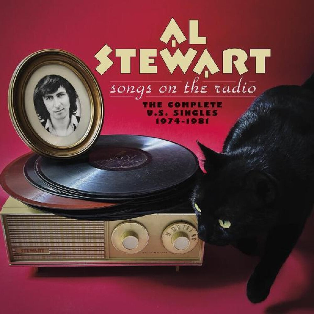 the album cover for Al Stewart - Songs On The Radio--The Complete U.S. Singles