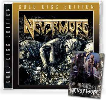 the album cover for Nevermore - In Memory + 5 (Gold)