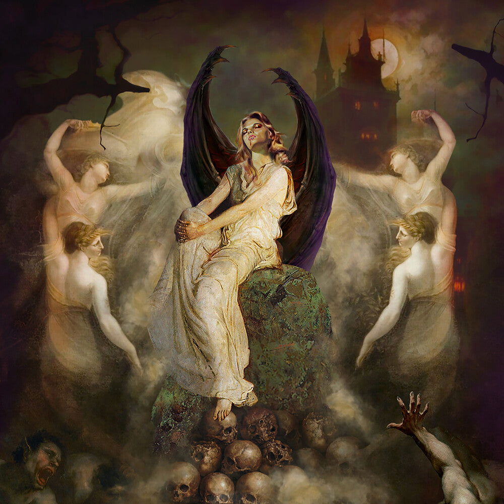 the album cover for Creeper - Sanguivore