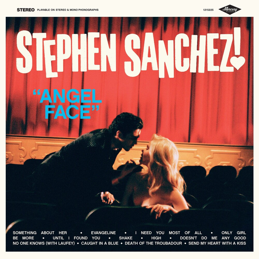 the album cover for Stephen Sanchez - Angel Face