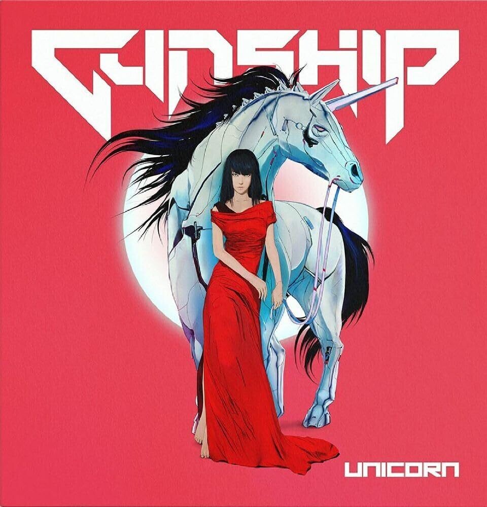 the album cover for Gunship - Unicorn