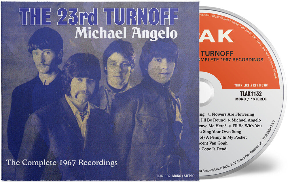 the album cover for 23rd Turnoff - Michael Angelo: The Complete 1967 Recordings