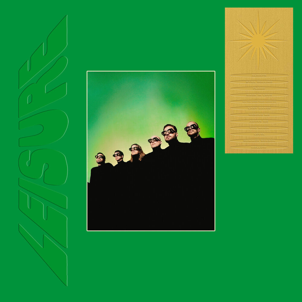 the album cover for Leisure - Leisurevision [Colored Vinyl] (Grn) (Post)