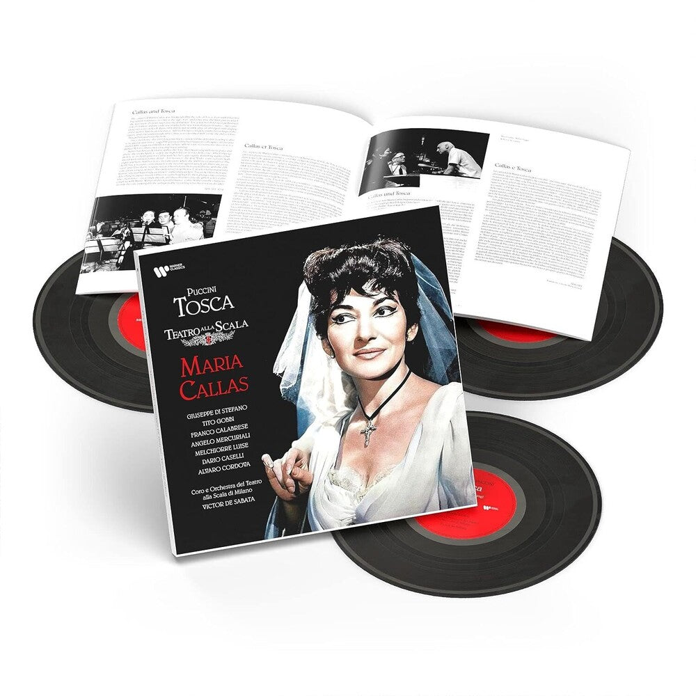 the album cover for Maria Callas - Puccini: Tosca - 1953 Version