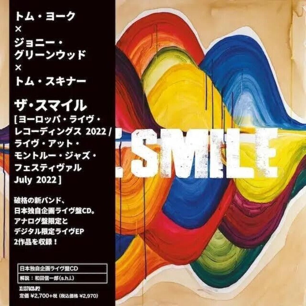 the album cover for Smile - Europe Live Recordings 2022 / Live At Montreux