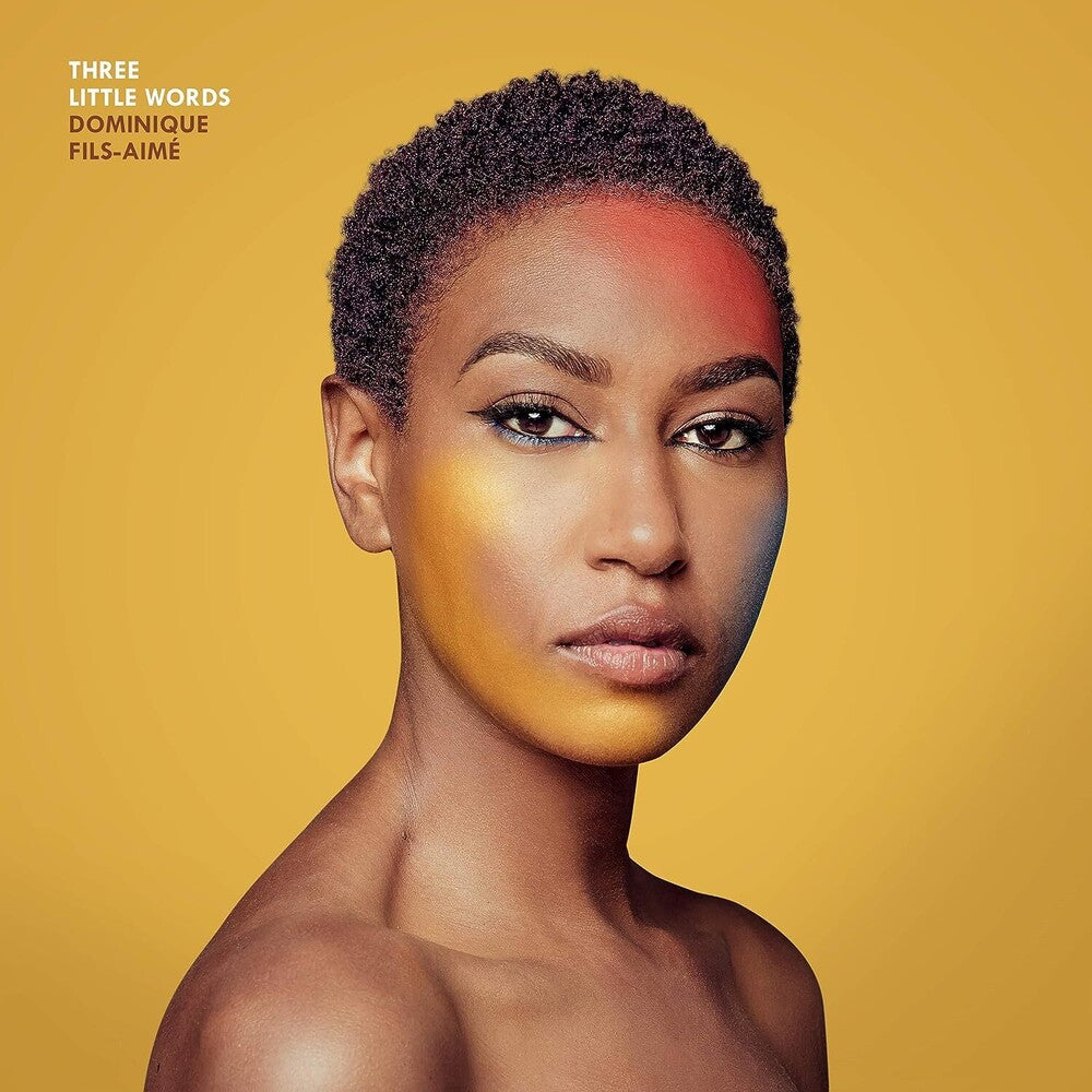the album cover for Dominique Fils-Aimé - Three Little Words
