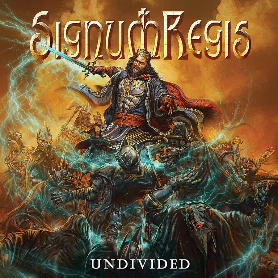 the album cover for Signum Regis - Undivided