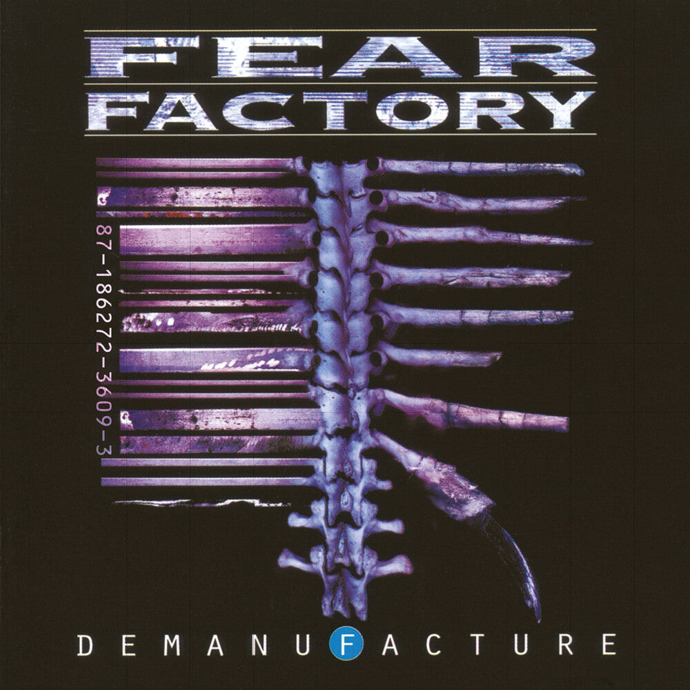 the album cover for Fear Factory - Demanufacture (Hol)