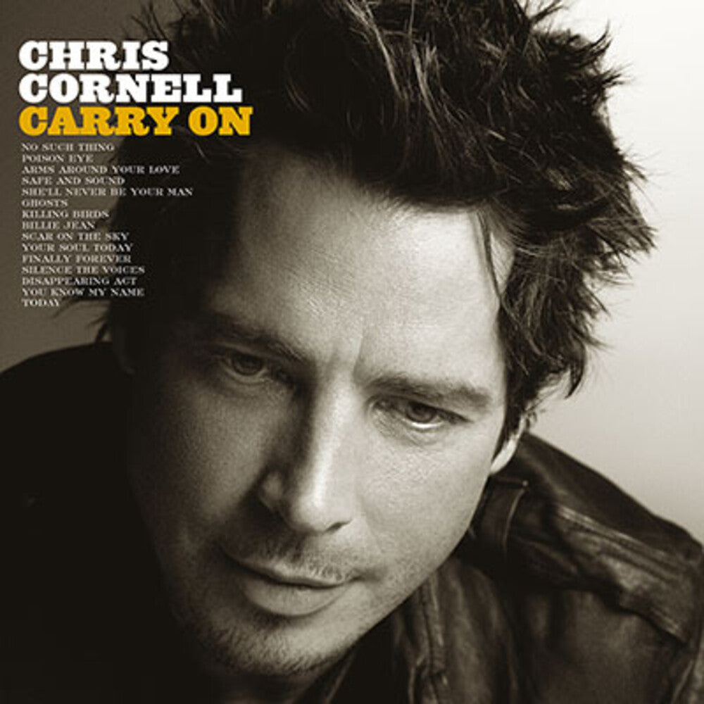 the album cover for Chris Cornell - Carry On (Hol)