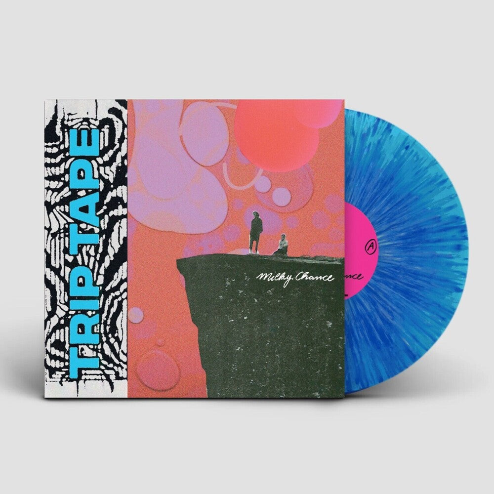 the album cover for Milky Chance - Trip Tape I - Blue Splatter (Blue) [Colored Vinyl] (Spla)