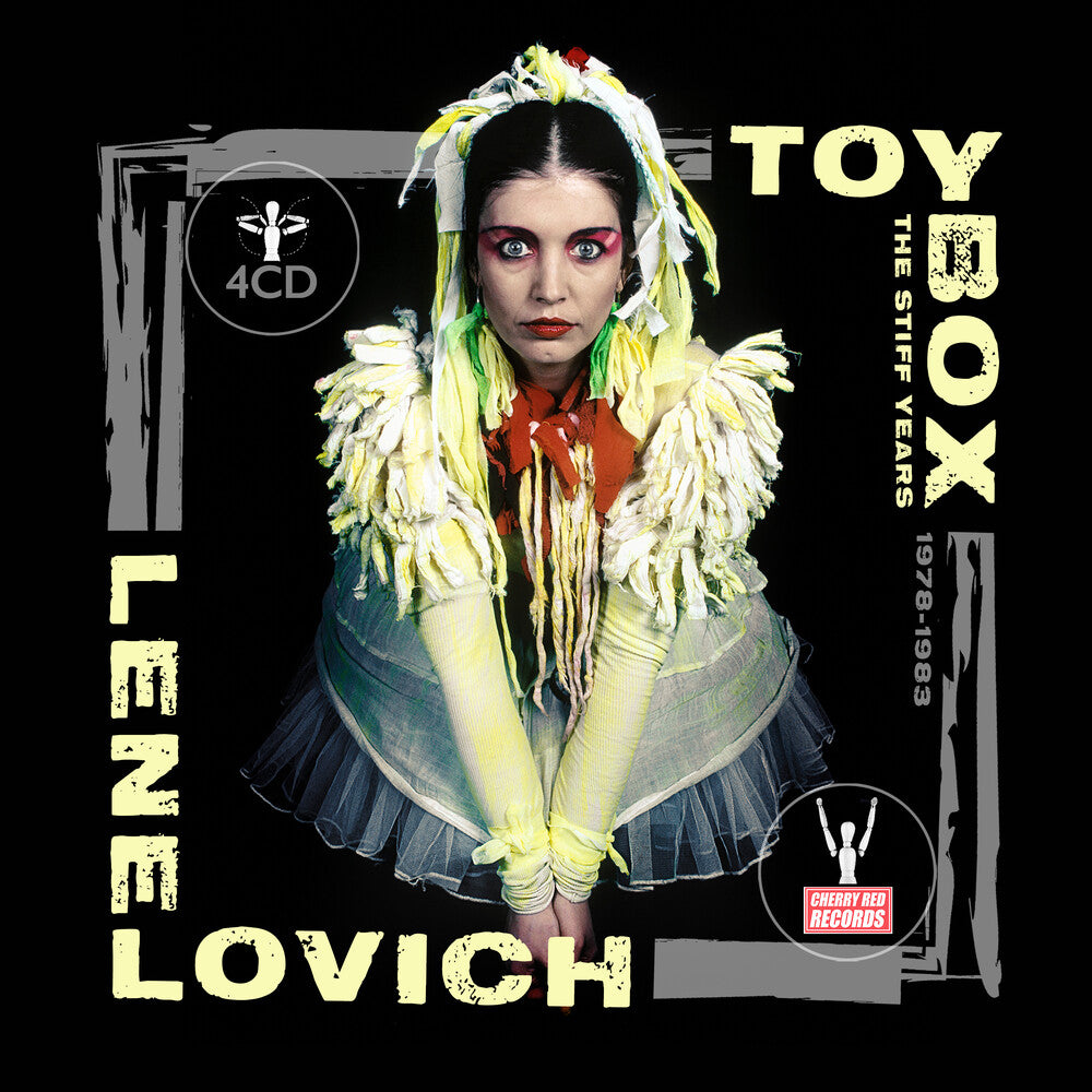 the album cover for Lene Lovich - Toy Box: The Stiff Years 1978-1983 (Uk)