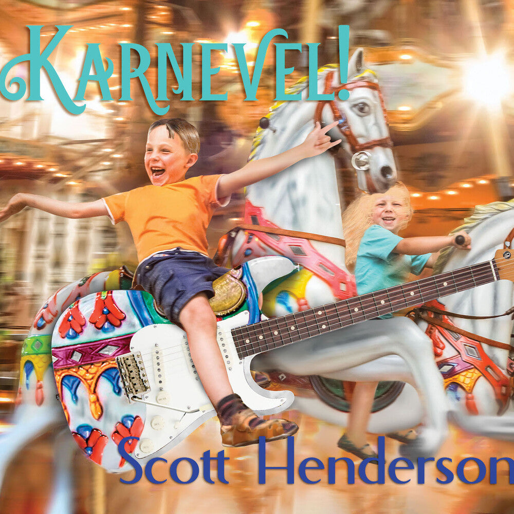 the album cover for Scott Henderson - Karnevel!