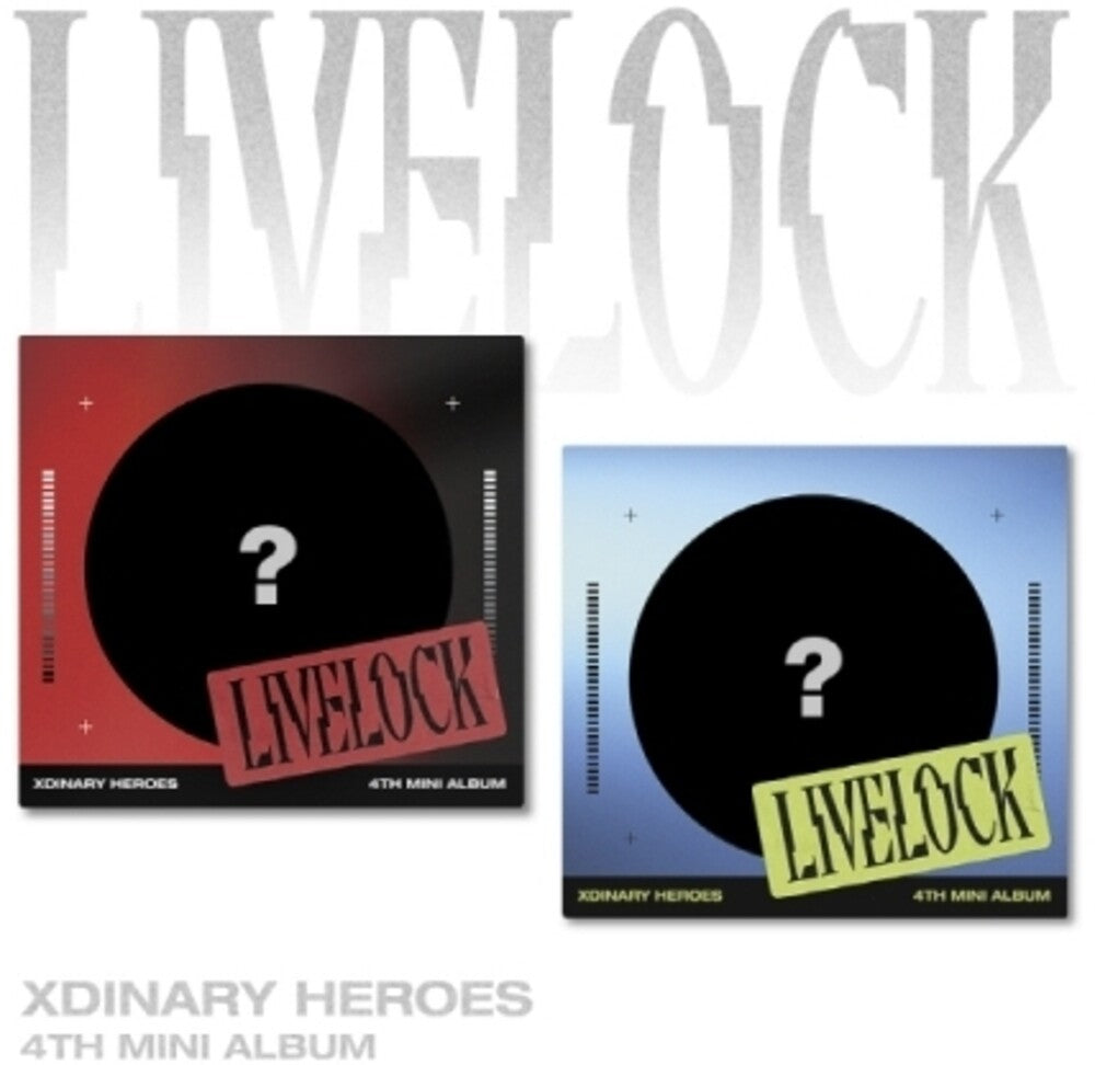 the album cover for Xdinary Heroes - Livelock - Digipack - Random Cover (Post) (Stic)