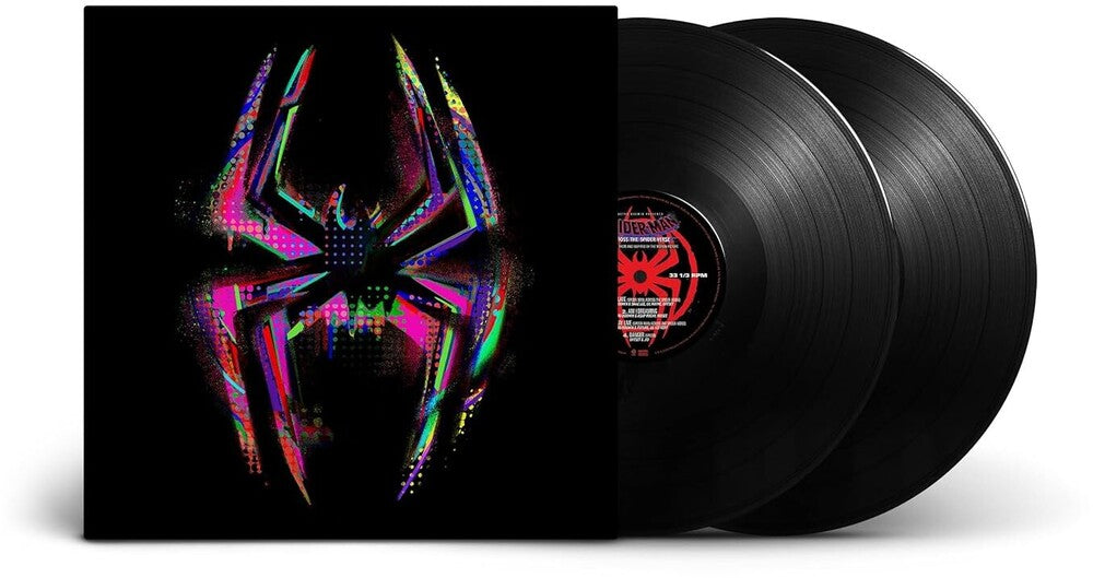 the album cover for Metro Boomin - METRO BOOMIN PRESENTS SPIDER-MAN: ACROSS THE SPIDER-VERSE [SOUNDTRACK FROM AND INSPIRED BY THE MOTION PICTURE] [2LP]
