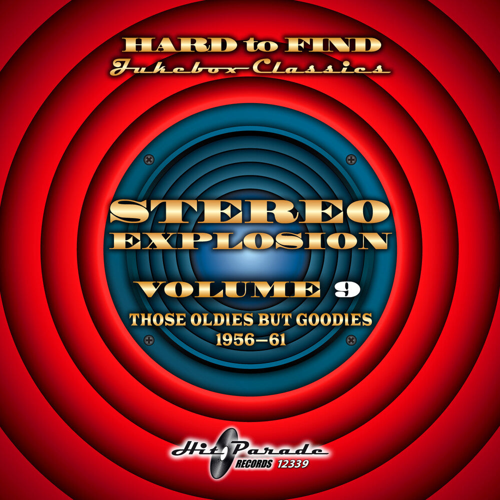 the album cover for Hard To Find Jukebox Classics: Stereo Explosion 9 - Hard To Find Jukebox Classics: Stereo Explosion 9