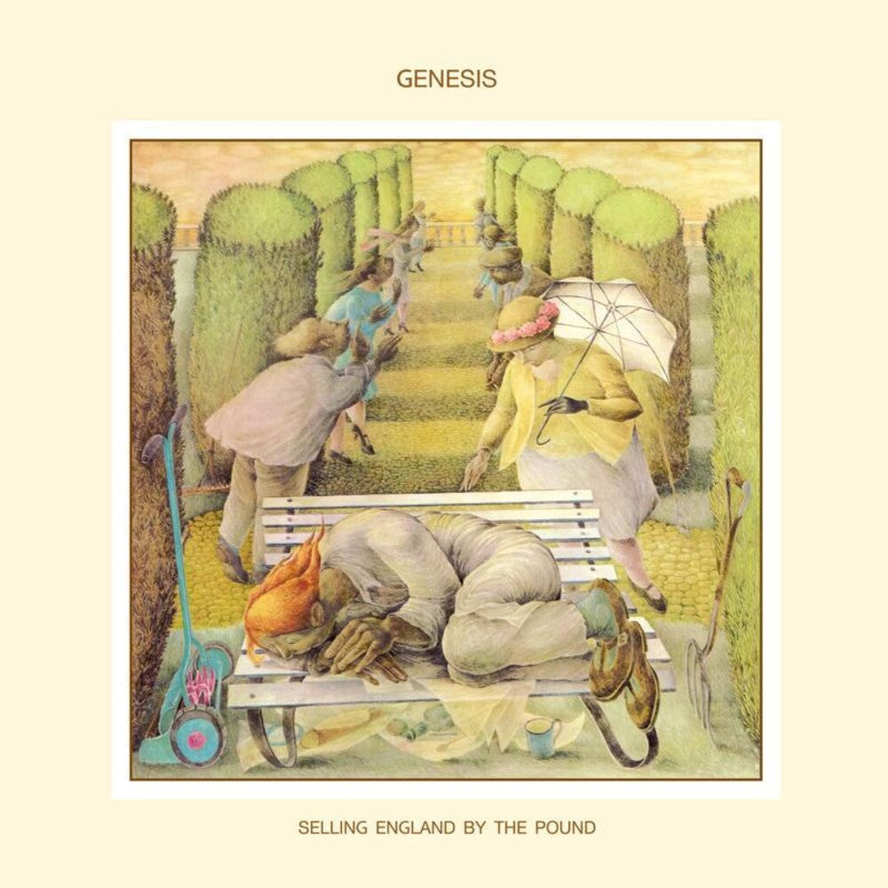 the album cover for Genesis - Selling England By The Pound (Hybr)