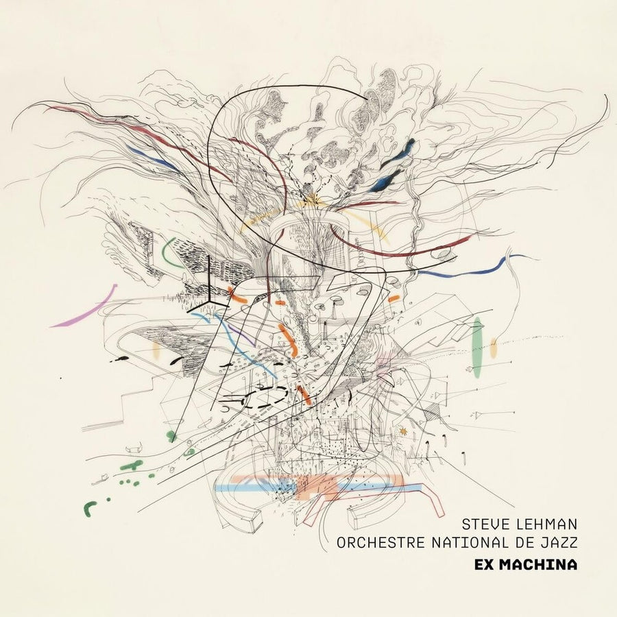 the album cover for Steve Lehman  / Orchestre - Ex-Machina (Hol)