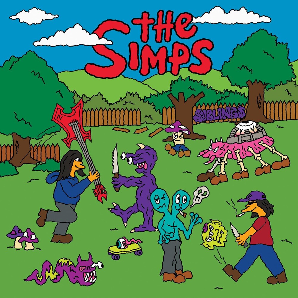 the album cover for The Simps - Siblings