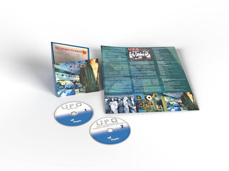 the album cover for UFO - Lights Out (2024 Remaster - Deluxe Edition)