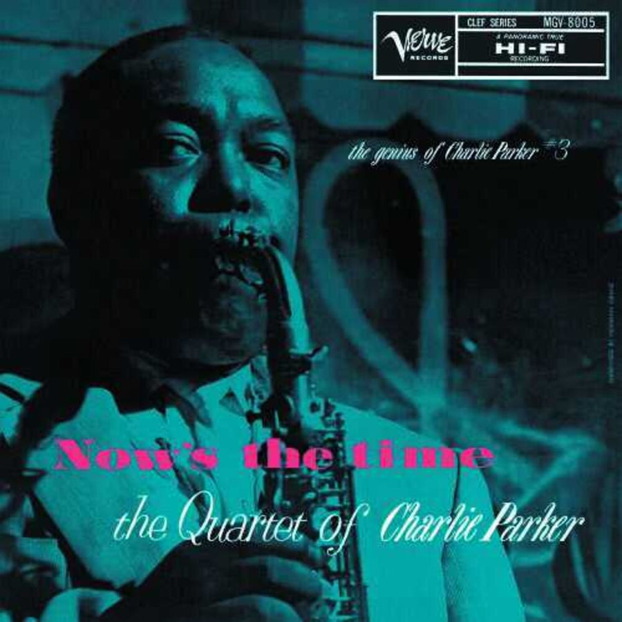 the album cover for Charlie Parker - Now's The Time: The Genius Of Charlie Parker # 3