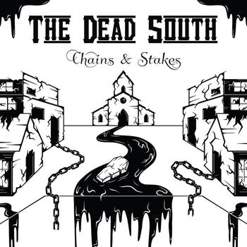 the album cover for The Dead South - Chains & Stakes