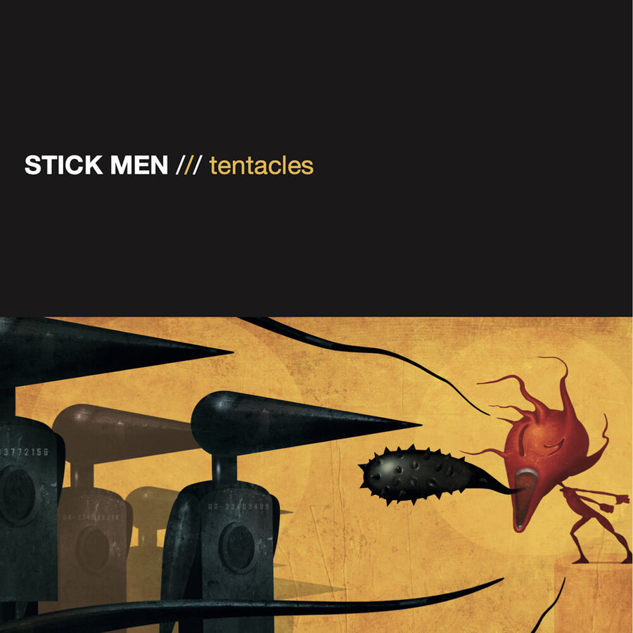 the album cover for Stick Men - Tentacles