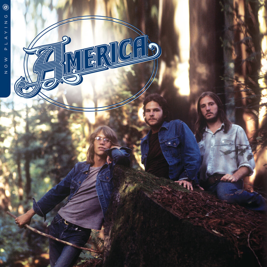 the album cover for America - Now Playing