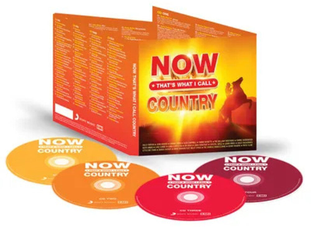 the album cover for Now That's What I Call Music! - Now That's What I Call Country / Various (Uk)