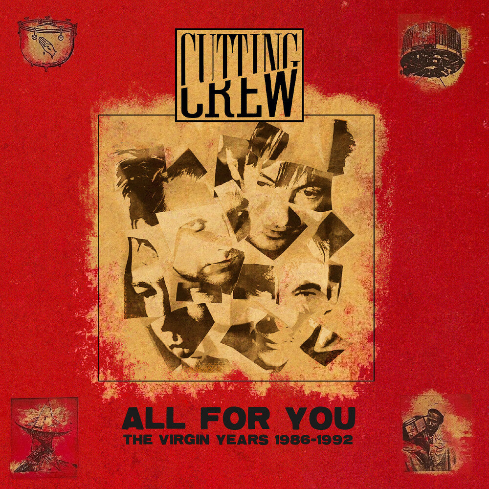 the album cover for Cutting Crew - All For You: Virgin Years 1986-1992